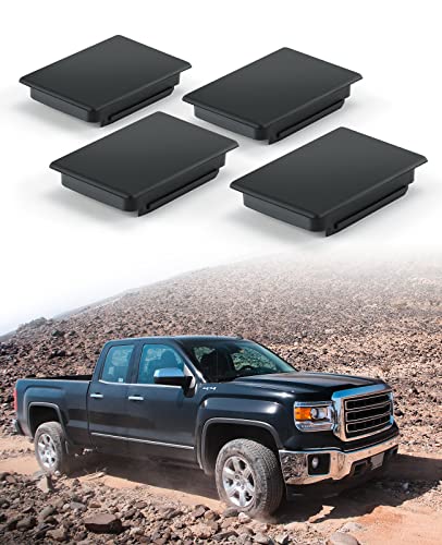 Joytutus Stake Pocket Cover Trucks Bed Rail Stake Covers Compatible With 1999-2014 Chevy Silverado And 2010-2014 Gmc Sierra - 4 Pack #TOP6