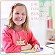 ENAIAH Malschürze Kinder Wasserdicht Malkittel mit Ärmeln für Schule Kunst Malerei Kochen Essen Labor 2-8 Jahre (Rosa)
