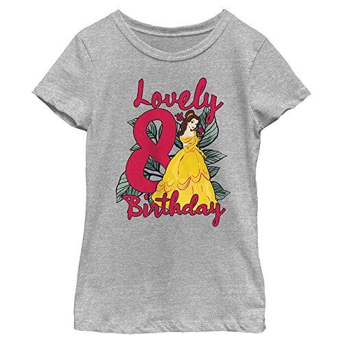Disney Girl's Belle 8th Birthday T-Shirt