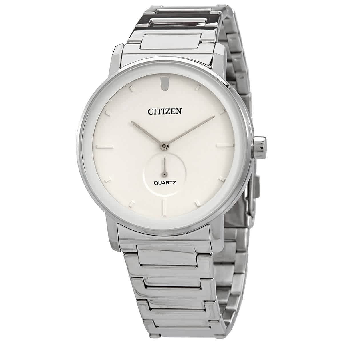 Citizen Stainless Steel Analog Off-White Dial Men Watch-Be9180-52A, Silver Band (B07VHVLTPM) Amazon Price History, Amazon Price Tracker