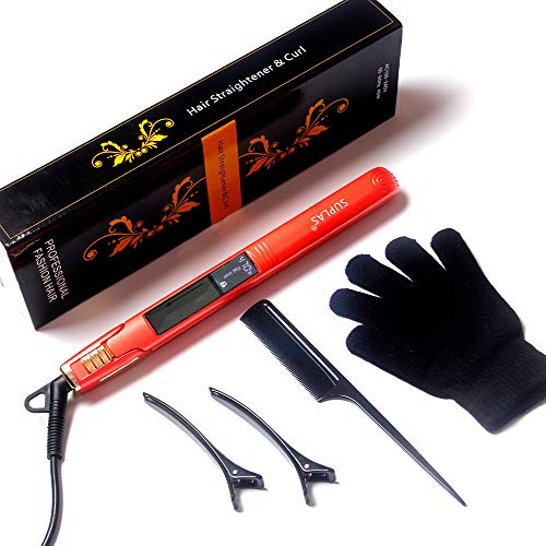 Plancha para cabello con placas ultrafinas de titanio miniatura 5