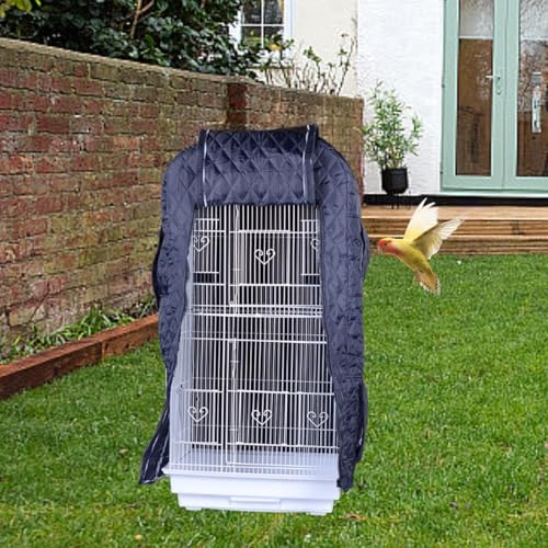 Baoblaze Protetor para gaiola de pássaros com cobertura lavável, Espesso