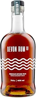 Devon Rum Co. Premium Spiced Rum | Hand-Crafted with Exotic Caribbean Rums, Aromatic Spices and Fresh Citrus | 40% ABV | 70cl