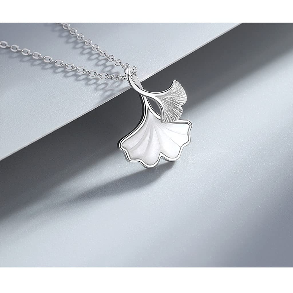 Collar de mujer con colgante de clavícula de ley con piedra de topa, rosa exquisita para (juego de caja de regalo)