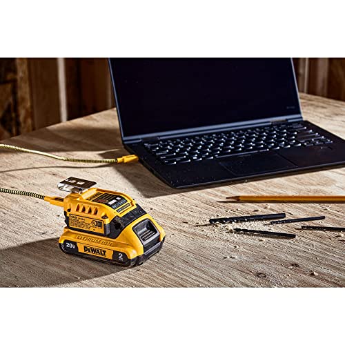 DEWALT Battery Charger and USB Wall Charging Kit (DCB094K) by DEWALT - Image 2