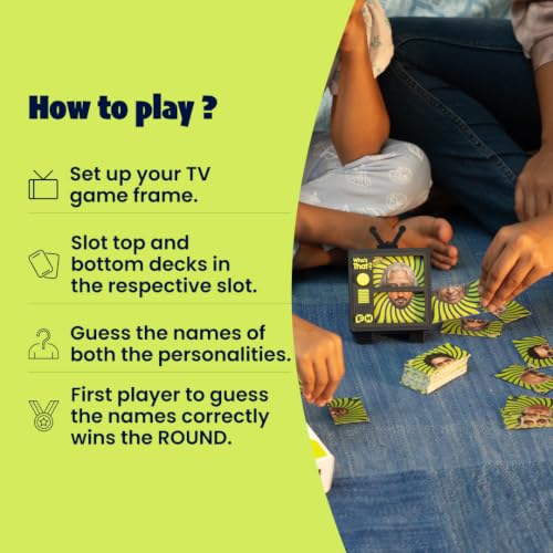 Image of Playhaus Who's that Face Mash-Up Card Game