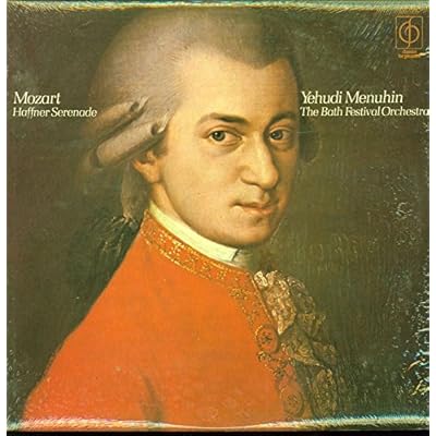 CFP 40275 Mozart Haffner Serenade Bath Festival Orchestra Yehudi Menuhin LP