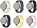 Produktbild Chainfo Uhrenarmband kompatibel mit Garmin Lily, Premium Weiches Silikon Verstellbarer Ersatzgurt (6-Pack H)
