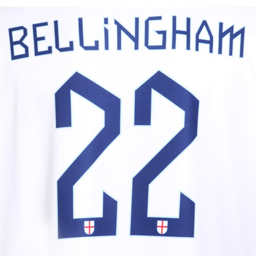 England Trikot Set Bellingham - Kinder und Erwachsene - Jungen - Männer - Fußball Trikot - Fußball Geschenke - Sport T-Shirt - Sportbekleidung