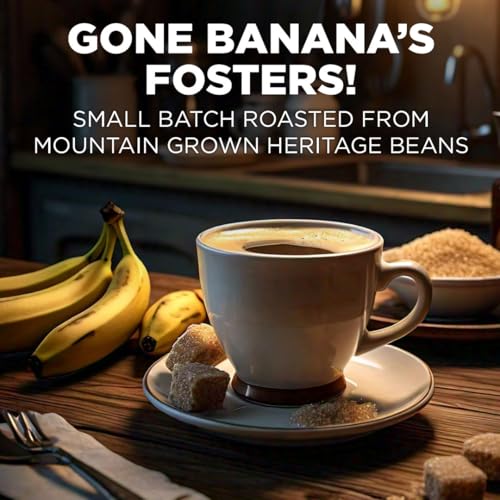 Image of Maud's Banana Flavored Coffee Pods, 50ct, Medium Roast