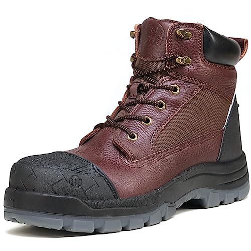 HANDMEN Work Boots for Men, 6