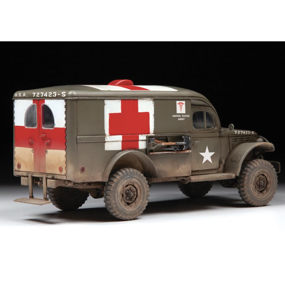 Amazon.com: Zvezda - 1/35 WC-54 Ambulance - Plastic Model Making