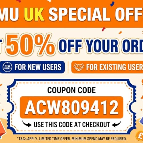 ₪(WorKing) UK Temu Coupon Code [{"acw809412"}] 50% off For New & Existing Users copertina
