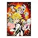 ATggqr Rompecabezas Puzzle 1000 Piezas Anime Siete pecados Capitales 50x75cm Puzzles de Suelo para Niños Adultos Intelectual Cerebro Desafío Juegos Regalos