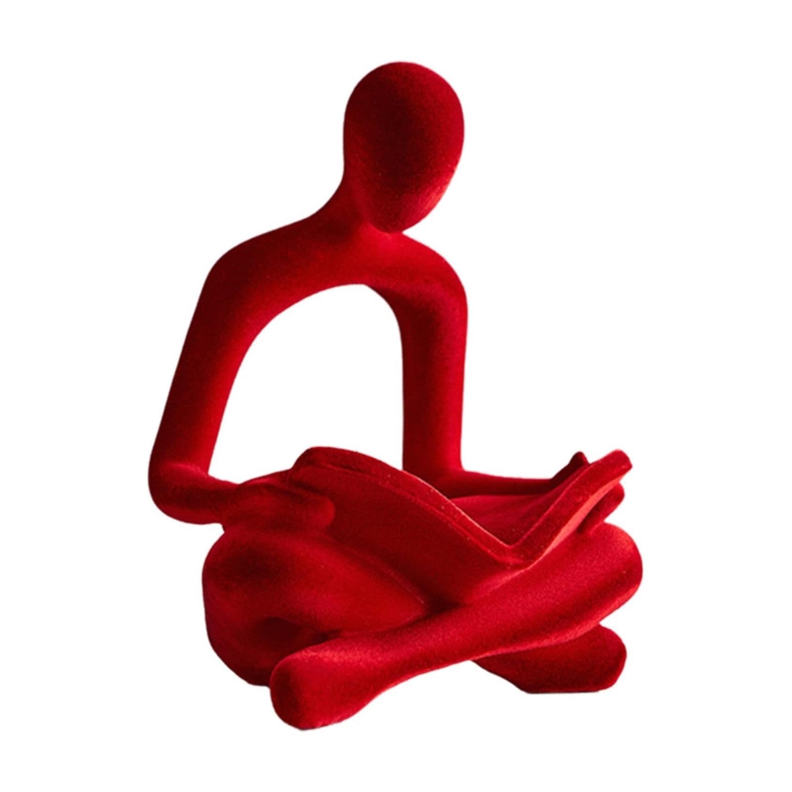 Regalos para Mujeres Estatua del Pensador Figura Humana Decorativa Elegante Escultura Abstracta Ornamento Decoración para estanterías