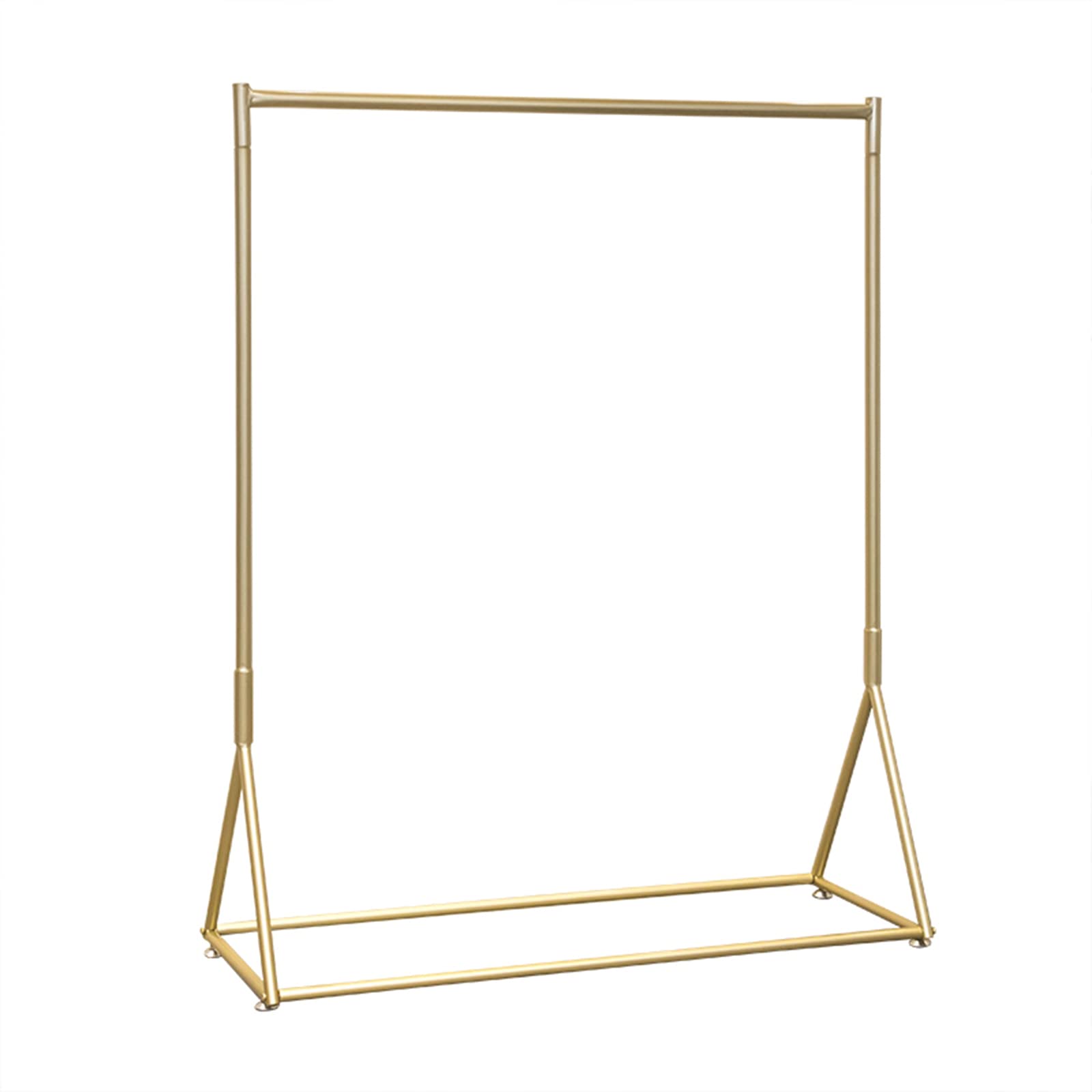 Ciężka Szyna Na Ubrania, Stojak Na Suknię ślubną, Szyna Do Ubrań, ładowanie Do 120 Kg, Nadaje Się Do Wszelkiego Rodzaju Ubrań(Size:150x155cm,Color:złoto)