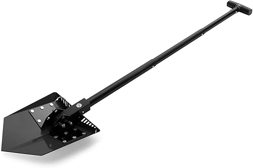 Miniatura 10 de DMOS Delta - Pala de camping hecha en Estados Unidos (tierra oscura plana) - Pala todoterreno para campamento, sobre tierra, vida de camioneta,