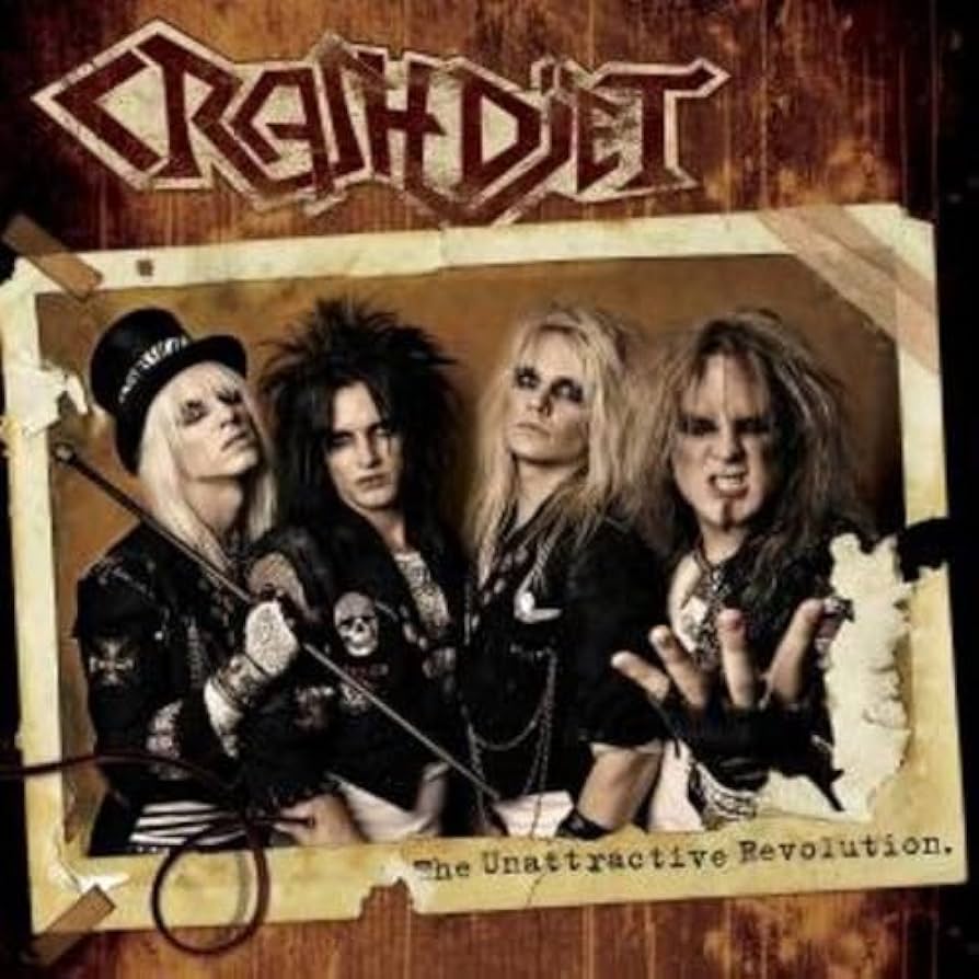 CRASHDIET, 新品DVD, 2枚セット, クラッシュダイエット Amazon.co.jp: Unattractive Revolution: ミュージック