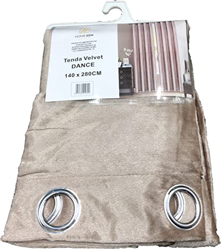 Tenda art. dance velvet in tessuto di velluto