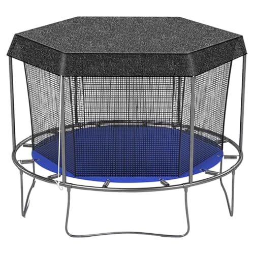Cubierta para trampolín con cuerda de conexión ideal para el patio trasero