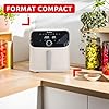Moulinex Easy Fry Collection Ivoire 7,5L, air fryer, Très grande capacité, 8 programmes intuitifs, Format compact, EZ855AF0