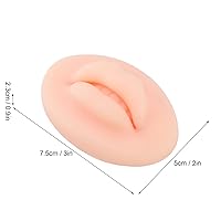 Vista 7 de 3pcs Práctica Labios, Silicona Microblading Práctica Piel 3D Piel Falso Piel Cosmética Maquillaje Labios Entrenamiento