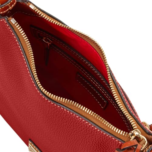 Dooney & Bourke Women's Crossbody Hobo in Pebble Grain Leather, Medium Handbag with Adjustable & Detachable Shoulder Strap3