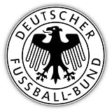 Germany National Team Soccer Football - Sticker Graphic - Auto, Wall, Laptop, Cell, Truck Sticker for Windows, Cars, Trucks