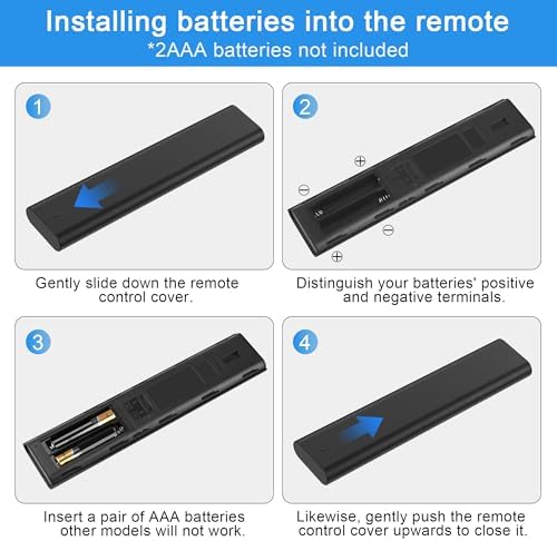 Replacement Samsung Smart TV Remote Control, BN59-01388A Compatible with All Samsung TVs, CU7000, DU7200, 2015-2026 Crystal UHD, Frame, QLED, OLED, Neo QLED Smart TVs - 5