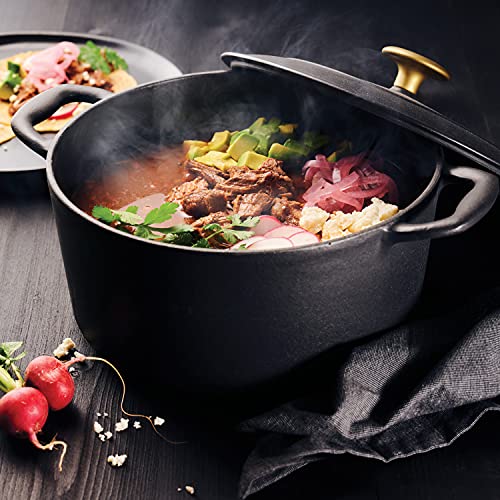 Tramontina Bestow Dutch Oven 5.5qt Black thumbnail 3