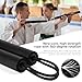 MOXIISTR Safe Foam Rubber Cord Nunchakus Karate Nunchucks Upgraded for Beginners Practice and Training 2 Pack (Short Black-Short Blue)
