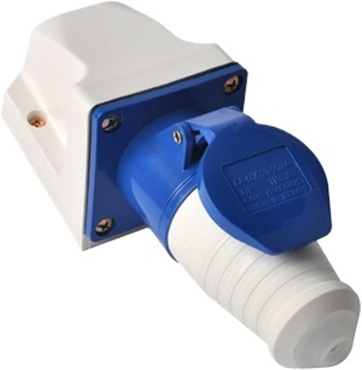 1 Set Industrial Plug Socket 3P/4P/5P IP44 Waterproof Electrical Connector Power Connection Industrial Plug 220V 380V 415V(Green)