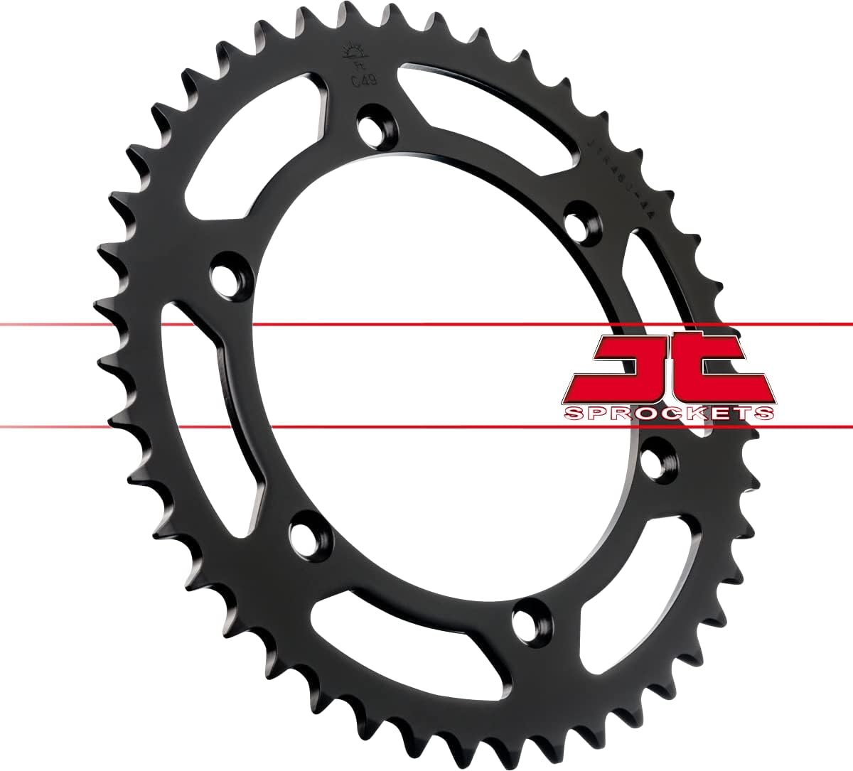 JT Sprockets JTR460.44 44T Steel Rear Sprocket , black