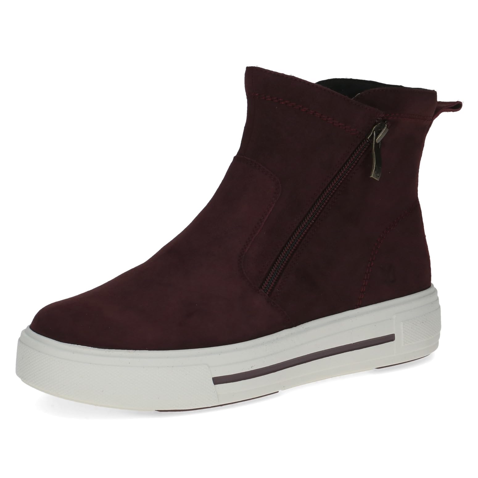 CAPRICE Damen Stiefeletten aus Leder Plateau