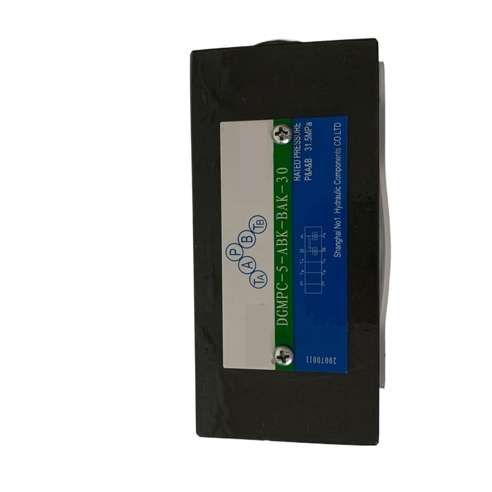 Électrovanne DGMPC-5-ABK-BAK30 clapet anti-retour piloté Cetop 5