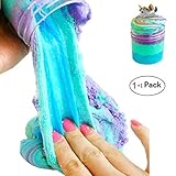 EASYCITY Fairy Putty Fluffy Cloud Slime, Fluffy Floam Slime Stress Relief Toy Scented Sludge Toy for Kids and Adults 120ml