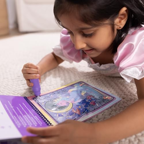 Image of Melissa & Doug Water Wow! Reusable Water-Reveal Coloring Activity Pad Travel Toy - Unicorn - FSC Certified