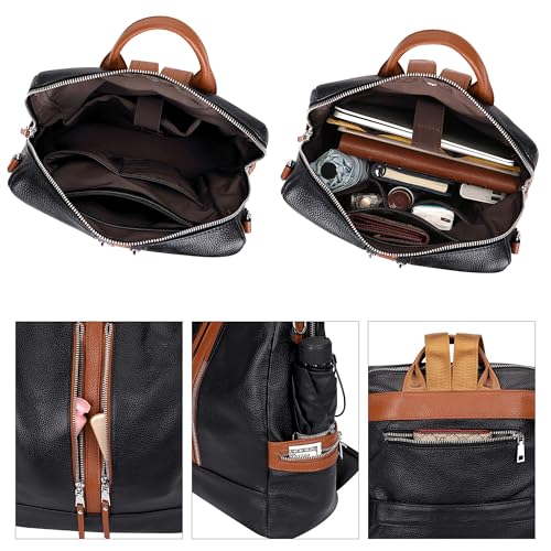 Image of ALTOSY Backpack Purse for Women Ladies Rucksack Genuine Leather Versatile Shoulder Bags with Coin Purse