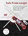 Searon Meat Thermometer,Digital Food Thermometer with Instant Read Out,Backlight and Waterproof,Kitchen Thermometer for BBQ Grilling, Smoker, Baking Turkey