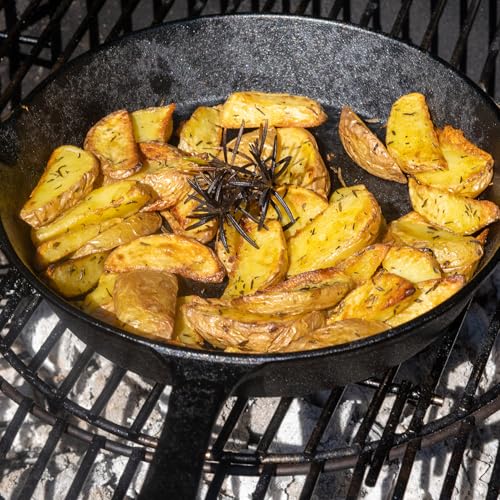 Imagen de BBQ-TORO Juego de Sartén Redonda de Hierro Fundido