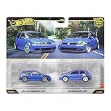 Los packs Car Culture de Hot Wheels Premium con dos vehículos incluyen parejas únicas de vehículos modernos y antiguos que los coleccionistas de coches de juguete adorarán.