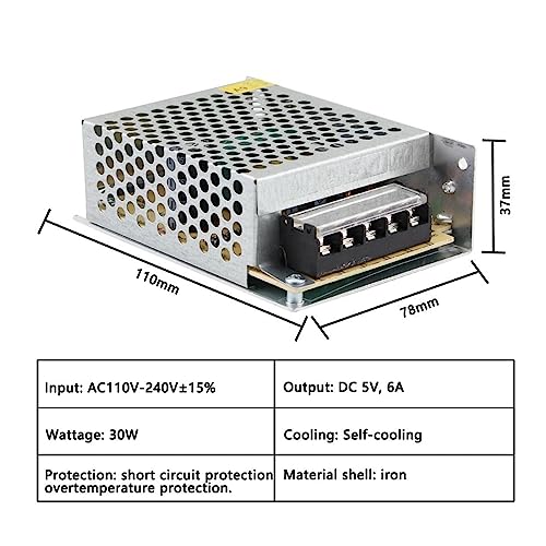 Fuente de alimentación 5A 24V transformador para tiras led de 220V 4