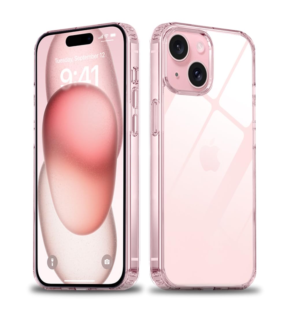 amazon basics Ultra Hybrid Clear Camera Protection Back Cover Case for iPhone 15 - Crystal Clear (B0CHVGF39B) Amazon Price History, Amazon Price Tracker