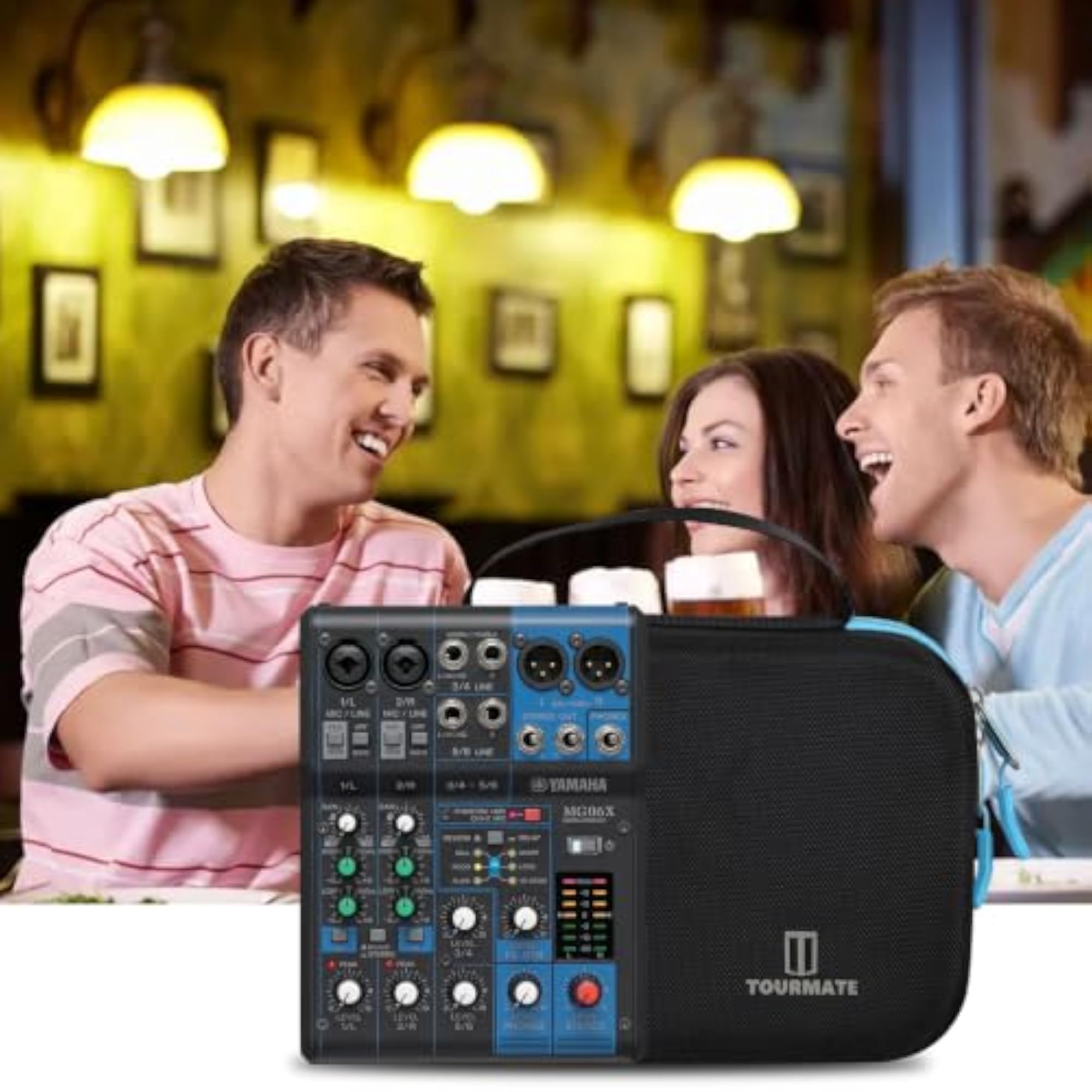 Hard Storage Case for YAMAHA MG06X Mixer