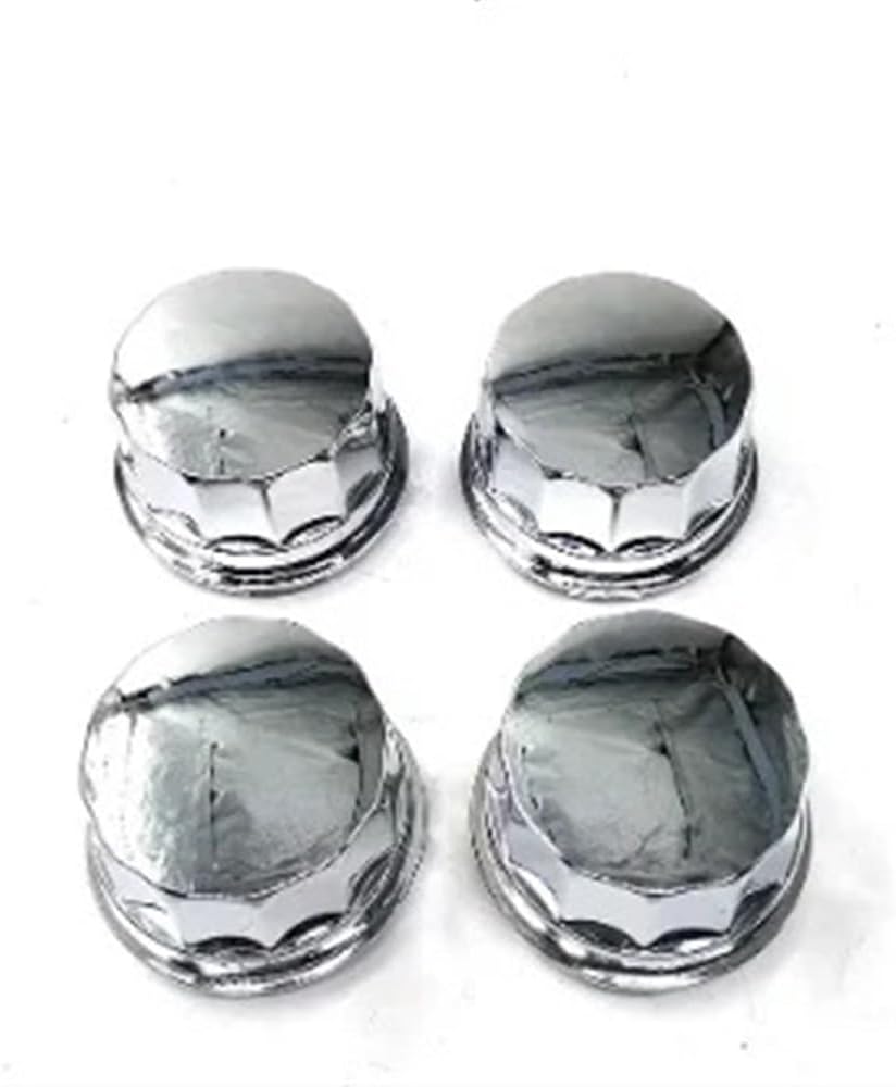 Decorative Cover Electroplating Special Hub Caps Compatible with 8 Inch 10-inch 12-inch 14-inch Alloy Wheels ATV Quad Accessories(4pcs)