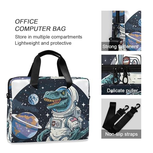 Funda para Laptop ALAZA Dinosaurio Espacial 13-15.6 pulg miniatura 5