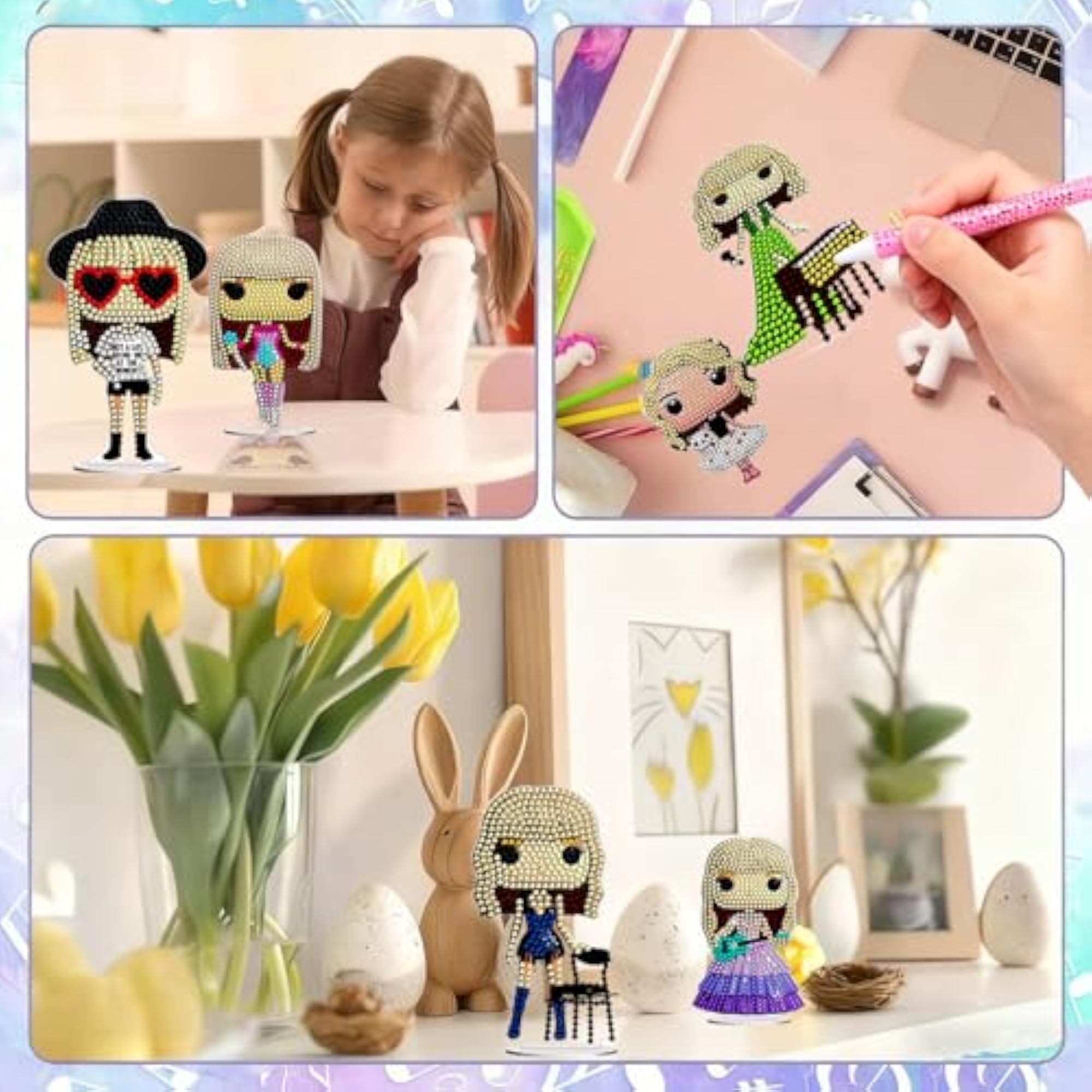 Taylor Diamond Art Collection, Decorative Figurine Set
