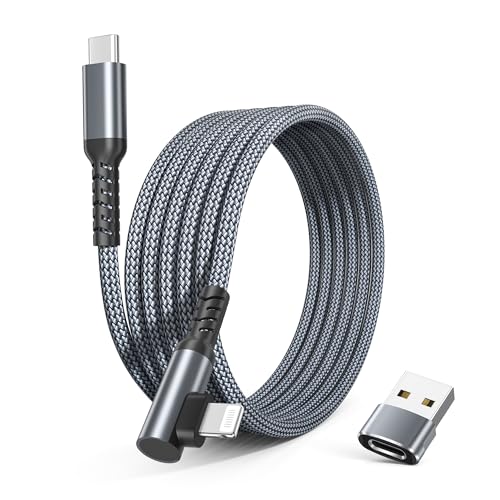 Compatibilità universale: Compatibile con numerosi dispositivi Apple dotati di porta Lightning, inclusi iPhone, iPad e iPod. Sebbene tutti i dispositivi supportino la ricarica standard, la ricarica rapida PD è disponibile per i modelli più recenti che supportano questa funzione.