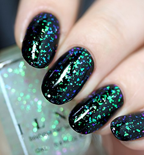 Image of ILNP Imagine That - Green, Blue, Violet Color Shifting Iridescent Flakie Topper Nail Polish