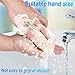 Pndeyo 3pcs Bars Soap Bags for Shower, Natural Sisal Soap Saver Pouch, Fast Foaming and Drying Mesh Soap Sock, Exfoliating Soap Scrubber Pouch for Washing Body